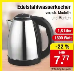 Zimmermann Edelstahlwasserkocher Angebot
