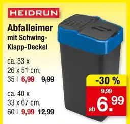Zimmermann Heidrun abfalleimer mit schwing-klapp-deckel Angebot