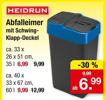 Zimmermann Heidrun abfalleimer mit schwing-klapp-deckel Angebot