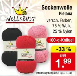 Zimmermann Wollkönig sockenwolle pielana Angebot
