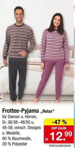 Zimmermann Frottee-pyjama relax Angebot