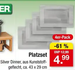 Zimmermann Platzset Angebot
