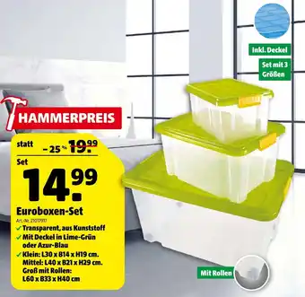 Hagebau Euroboxen-set Angebot