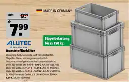 Hagebau Alutec münchen kunststoffbehälter l40 x b30 x h23,5 cm Angebot