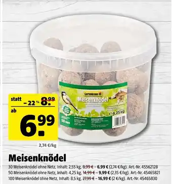 Hagebau Meisenknödel Angebot