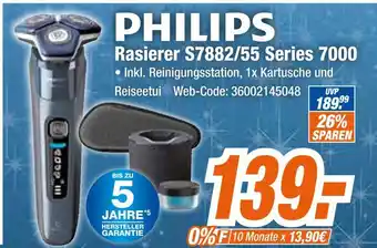 Expert Philips rasierer s7882/55 series 7000 Angebot