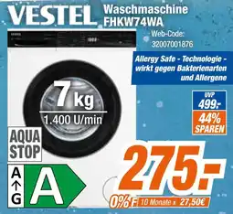 Expert Vestel waschmaschine fhkw74wa Angebot