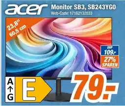 Expert Acer monitor sb3, sb243yg0 Angebot