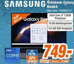 Expert Samsung notebook galaxy book4 Angebot