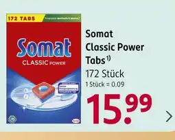 Rossmann Somat classic power tabs Angebot