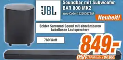Expert Jbl soundbar mit subwoofer bar 800 mk2 Angebot