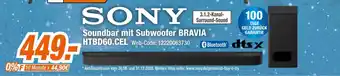 Expert Sony soundbar mit subwoofer bravia htbd60.cel Angebot
