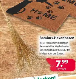 Kiebitzmarkt Bambus-hexenbesen Angebot