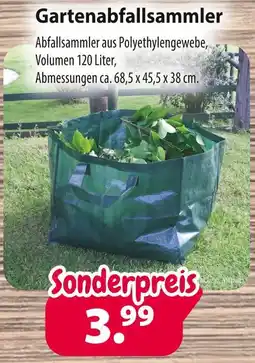 Kiebitzmarkt Gartenabfallsammler Angebot