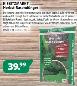 Kiebitzmarkt Kiebitzmarkt herbst-rasendünger Angebot
