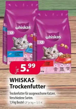Kiebitzmarkt Whiskas trockenfutter Angebot