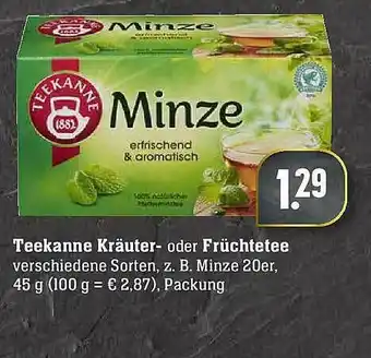 Marktkauf Teekanne Kräuter- Oder Früchtetee Angebot