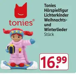 Rossmann Tonies tonies hörspielfigur lichterkinder weihnachts- und winterlieder Angebot