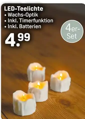 Rossmann Led-teelichte Angebot