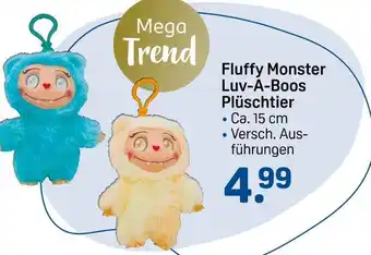 Rossmann Fluffy monster luv-a-boos plüschtier Angebot