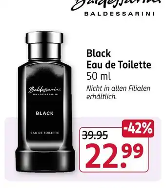Rossmann Baldessarini black eau de toilette Angebot