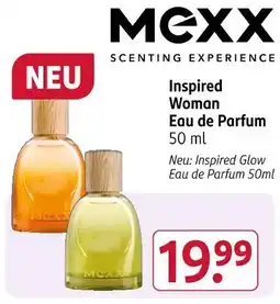 Rossmann Mexx inspired woman eau de parfum Angebot