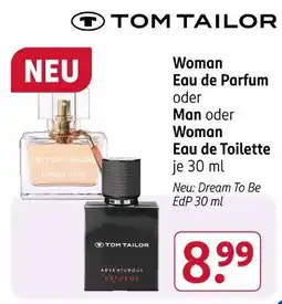 Rossmann Tom tailor woman eau de parfum Angebot