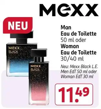 Rossmann Mexx man eau de toilette Angebot