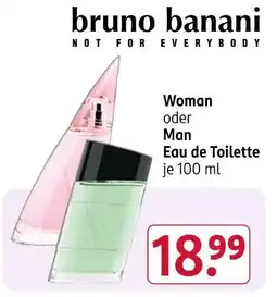 Rossmann Bruno banani woman Angebot