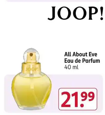 Rossmann Joop! all about eve eau de parfum Angebot