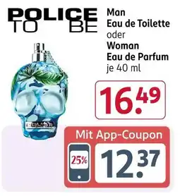 Rossmann Police man eau de toilette Angebot