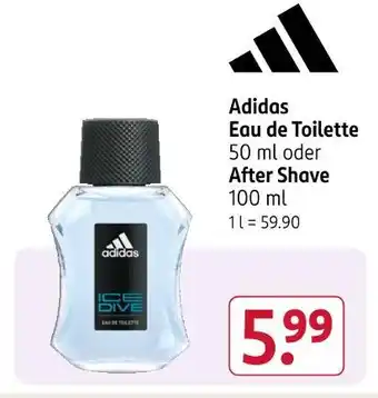 Rossmann Adidas eau de toilette Angebot