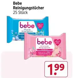 Rossmann Bebe pflegende reinigungstücher Angebot