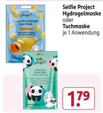 Rossmann Selfie project hydrogelmaske Angebot