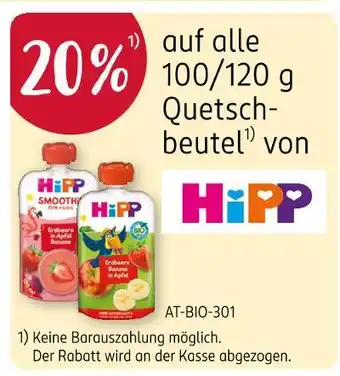 Rossmann Hipp erdbeere in apfel banane Angebot