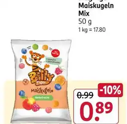 Rossmann Billy tiger maiskugeln mix Angebot