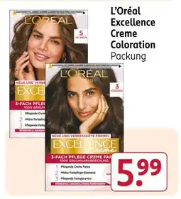 Rossmann L’oréal excellence creme coloration Angebot