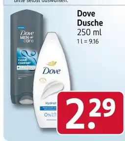 Rossmann Dove dove men+care clean comfort dusche Angebot