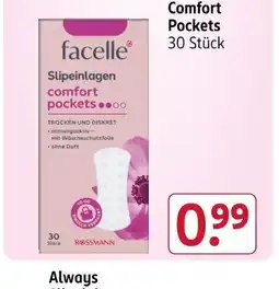 Rossmann Facelle comfort pockets Angebot