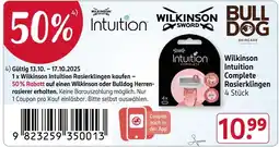 Rossmann Wilkinson wilkinson intuition complete rasierklingen Angebot