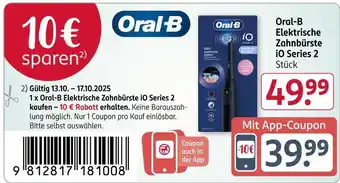 Rossmann Oral-b oral-b elektrische zahnbürste io series 2 Angebot