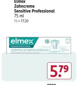 Rossmann Elmex zahncreme sensitive professional Angebot