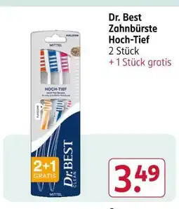 Rossmann Dr. best zahnbürste hoch-tief Angebot