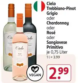 Rossmann Cielo trebbiano-pinot grigio Angebot