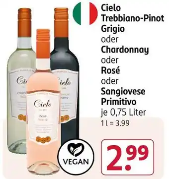 Rossmann Cielo trebbiano-pinot grigio Angebot