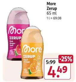 Rossmann More zerup pink grapefruit Angebot
