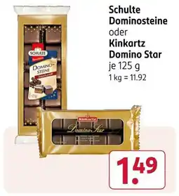 Rossmann Schulte dominosteine Angebot