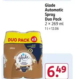 Rossmann Glade automatic spray duo pack Angebot