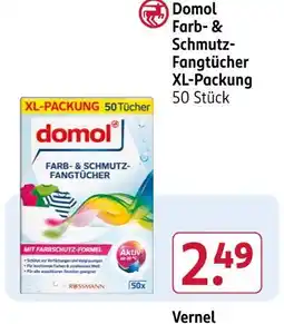 Rossmann Domol farb- & schmutz-fangtücher xl-packung Angebot