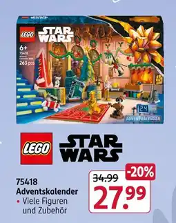 Rossmann Lego star wars adventskalender Angebot